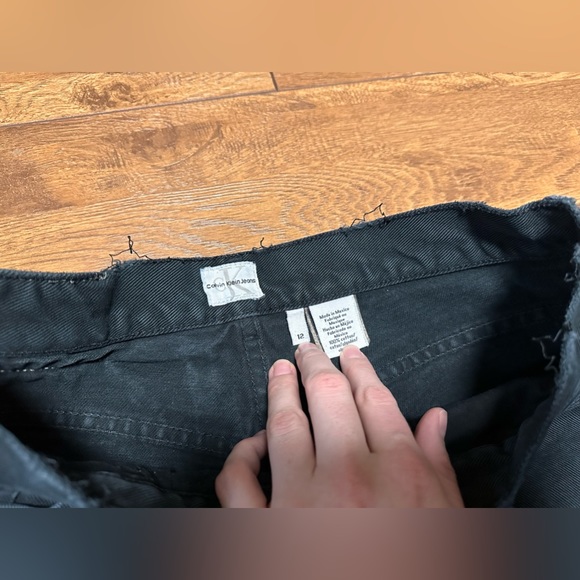 Vintage Calvin Klein Jeans Black Denim tagged 12 - Picture 8 of 16